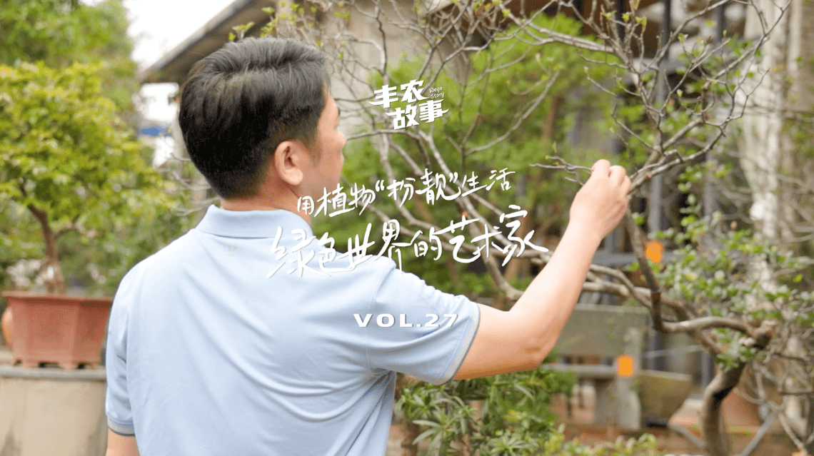 17年，他用一草一木去点亮了一个个家。